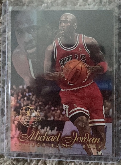 1996-97 Flair Showcase #23 Michael Jordan — front