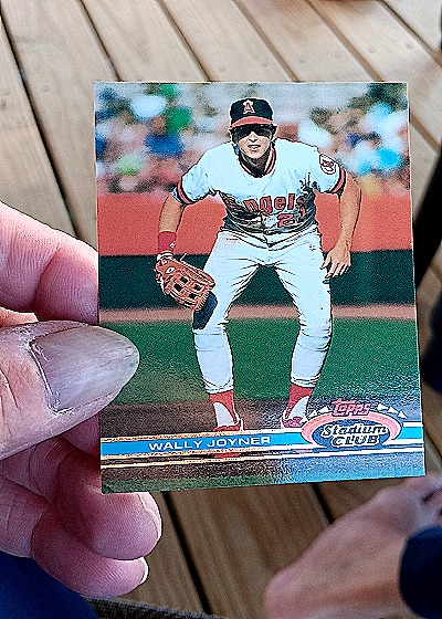 1991 Topps Stadium Club #2 Wally Joyner — front