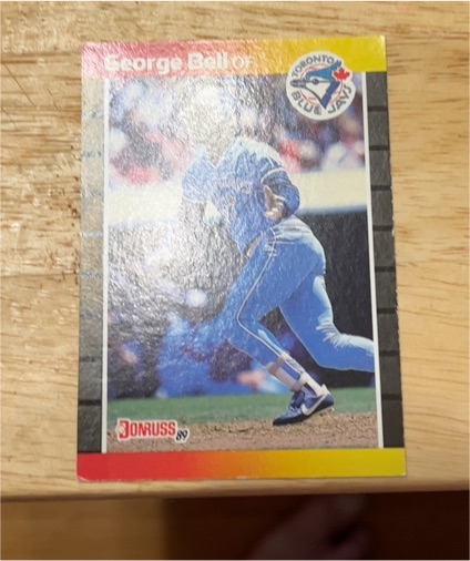 1989 Donruss #149 George Bell — front