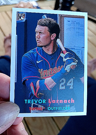 2021 Topps Archives #25 Trevor Larnach — front