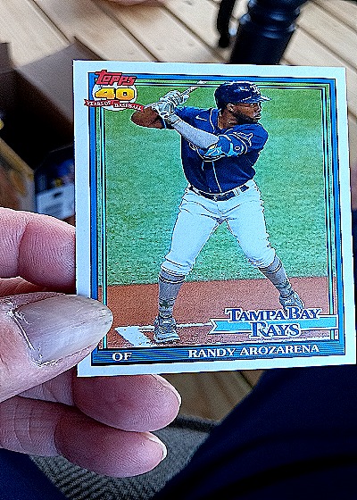2021 Topps Archives #189 Randy Arozarena — front