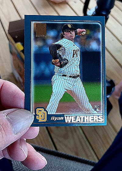 2021 Topps Archives #237 Ryan Weathers — front