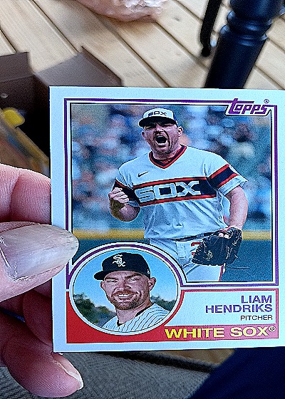 1983 Topps #180 Liam Hendriks — front