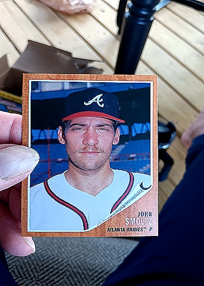 1962 Topps #63 John Smoltz — front
