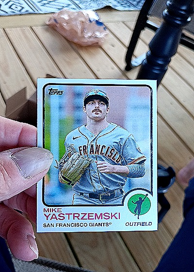 2021 Topps Archives #123 Mike Yastrzemski — front