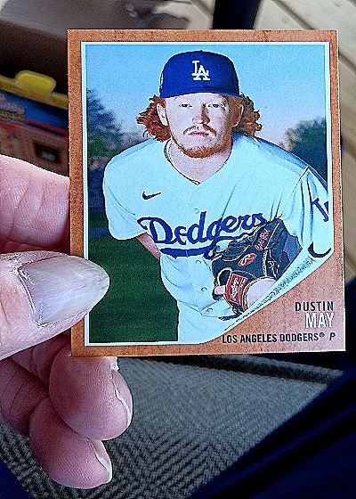 2021 Topps Archives #69 Dustin May — front