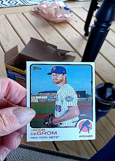 2021 Topps Archives #106 Jacob DeGrom — front