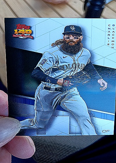 2021 Topps Archives #285 Charlie Blackmon — front