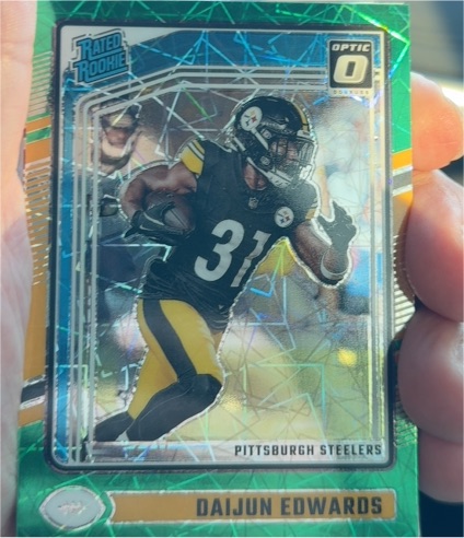 2024 Panini Donruss Optic #223 Daijun Edwards — front