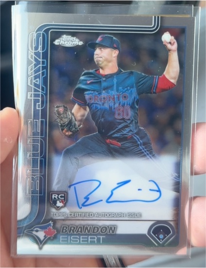 2025 Topps Chrome #RA-BE Brandon Eisert — front