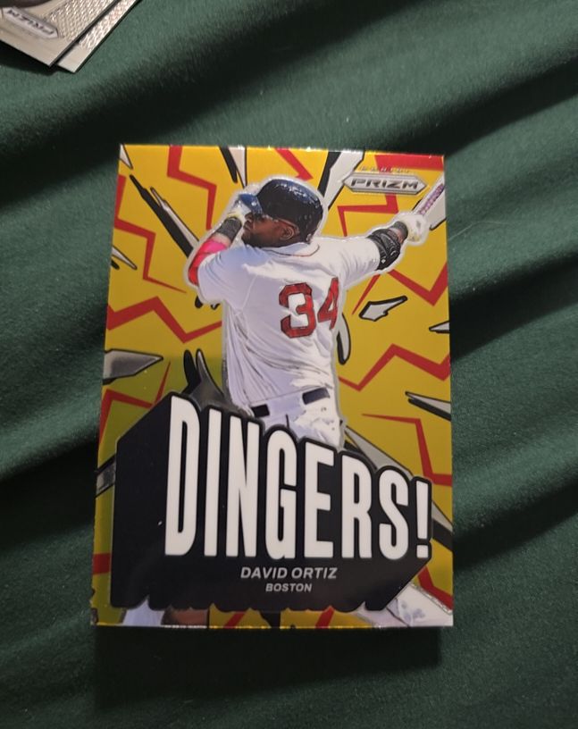 2025 Panini Prizm #8 David Ortiz Dingers! — front