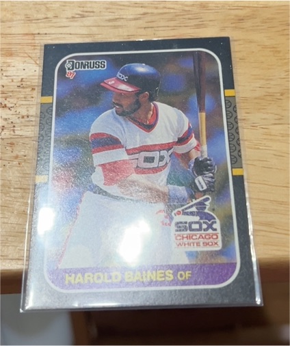 1987 Donruss #429 Harold Baines — front