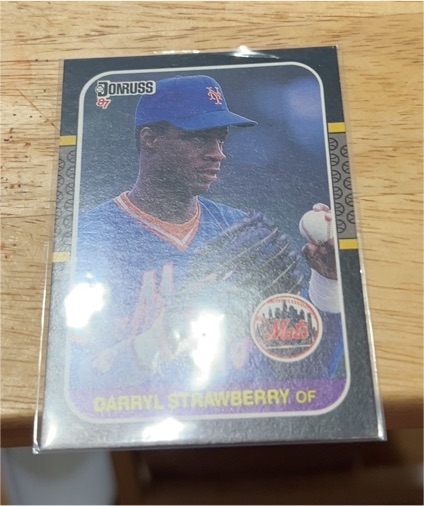 1987 Donruss #118 Darryl Strawberry — front
