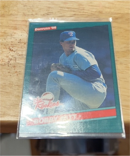 1986 Donruss The Rookies #49 Bobby Witt — front