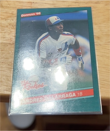 1986 Donruss The Rookies #7 Andres Galarraga — front