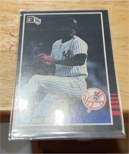 1985 Donruss #492 Jose Rijo — front