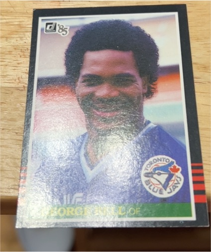 1985 Donruss #146 George Bell — front