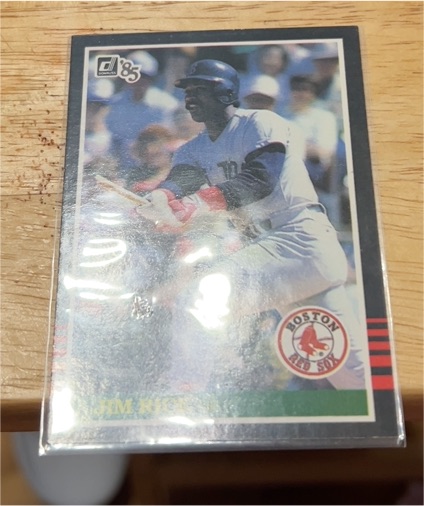 1985 Donruss #50 Jim Rice Boston Red Sox — front