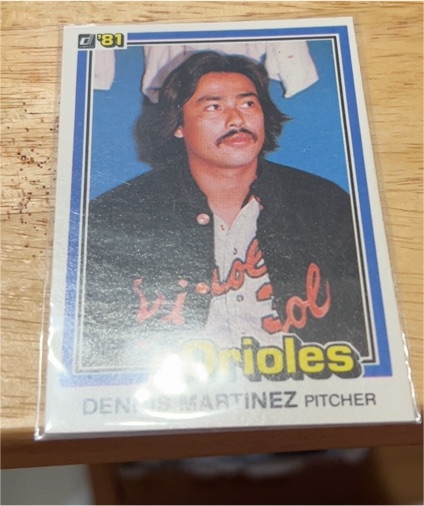 1981 Donruss #533 Dennis Martinez — front