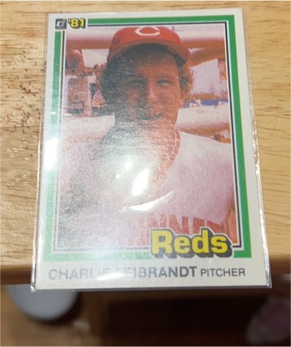 1981 Donruss #421 Charlie Leibrandt — front