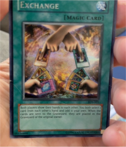 Yu-Gi-Oh! Exchange #EDS-001 — front