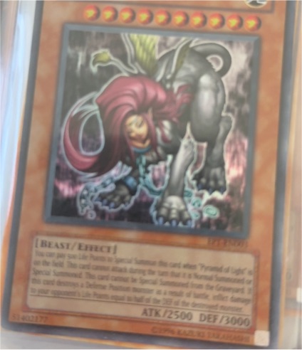 2004 Yu-Gi-Oh! EP1-EN003 Sphinx Teleia — front