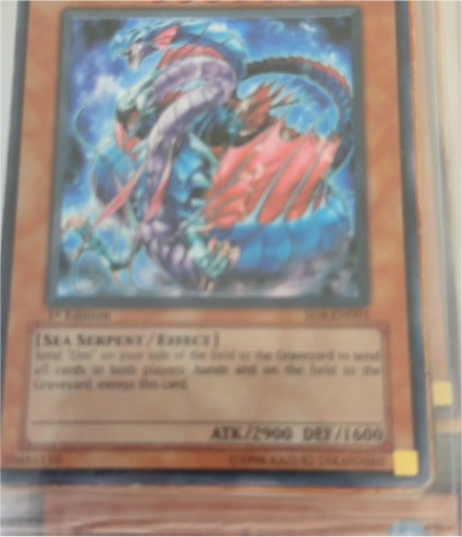1996 Yu-Gi-Oh! SD4-EN001 Ocean Dragon Lord - Neo-Daedalus — front