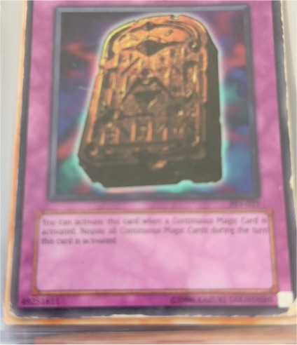 1996 Yu-Gi-Oh! Mystic Probe PSV-021 — front