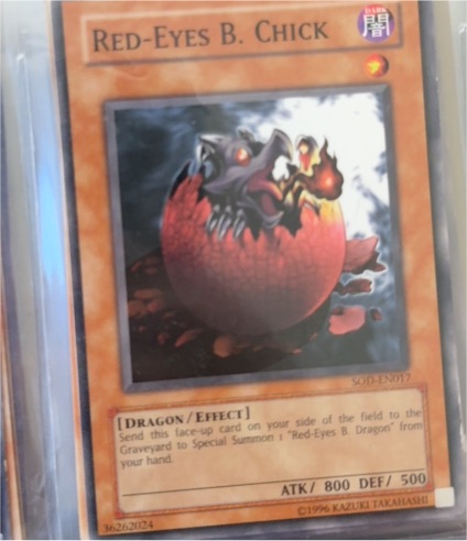 Yu-Gi-Oh! Soul of the Duelist #SOD-EN017 Red-Eyes B. Chick — front