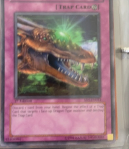 2003 Yu-Gi-Oh! Legacy of Darkness #LOD-043 The Dragon's Bead — front