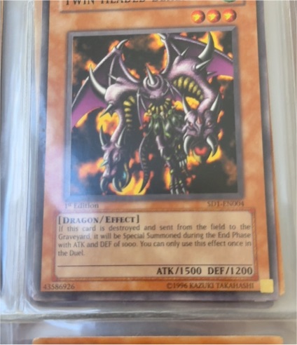 Yu-Gi-Oh! LOD-063 Twin-Headed Behemoth — front