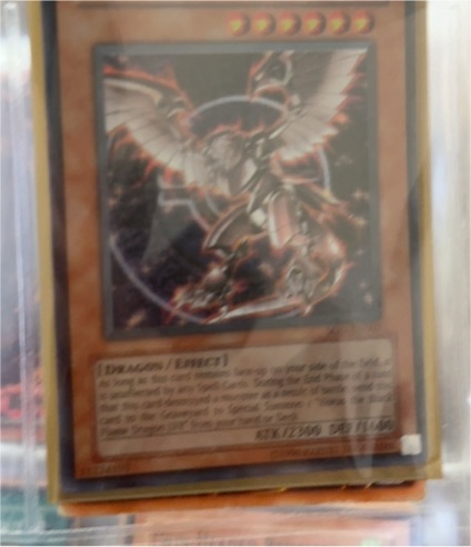 2004 Yu-Gi-Oh! SOD-EN007 Horus the Black Flame Dragon LV6 — front