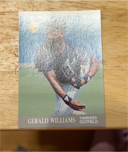 1991 Fleer Ultra #388 Gerald Williams — front