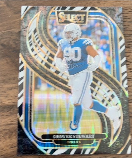 2024 Panini Select #139 Grover Stewart — front