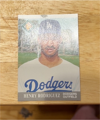 1991 Fleer Ultra #386 Henry Rodriguez — front