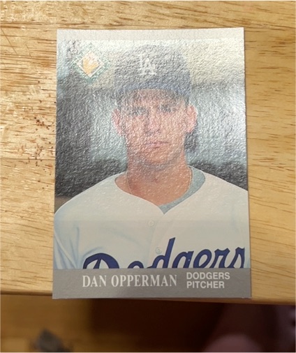 1991 Fleer Ultra #384 Dan Opperman — front