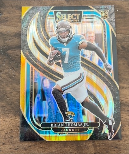 2024 Panini Select Premier Level #143 Brian Thomas Jr. — front