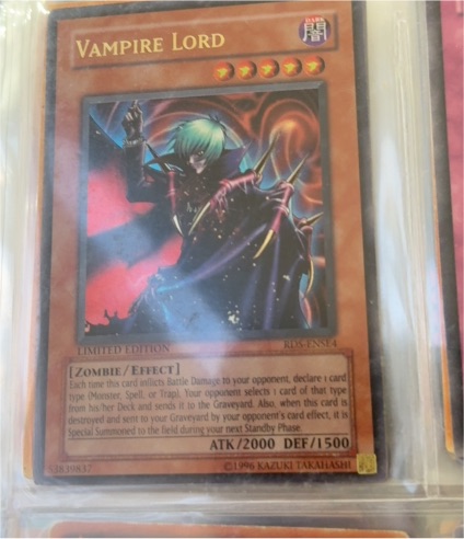 Yu-Gi-Oh! Vampire Lord RDS-ENSE4 #53839837 — front