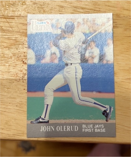 1991 Fleer Ultra #367 John Olerud — front
