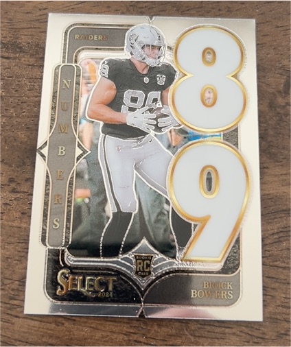 2024 Panini Select #89 Brock Bowers — front
