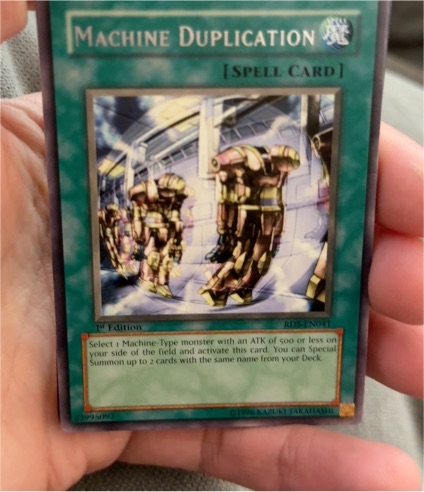 2008 Yu-Gi-Oh! RDS-EN041 Machine Duplication — front