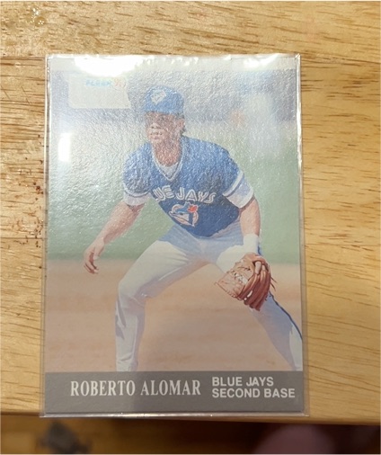 1991 Fleer Ultra #358 Roberto Alomar — front