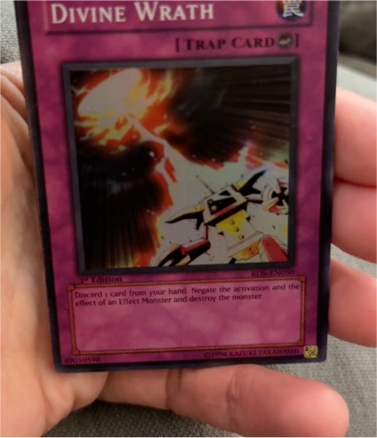 Yu-Gi-Oh! 5DS1-EN038 Divine Wrath — front