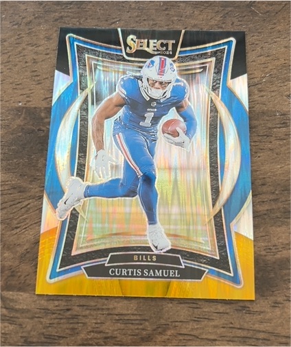 2024 Panini Select #23 Curtis Samuel — front