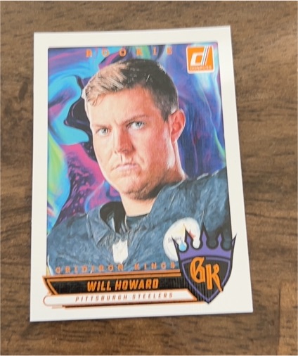 2025 Panini Donruss #RGK-WHD Will Howard — front