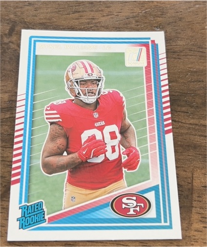 2025 Panini Donruss #319 Mykel Williams — front