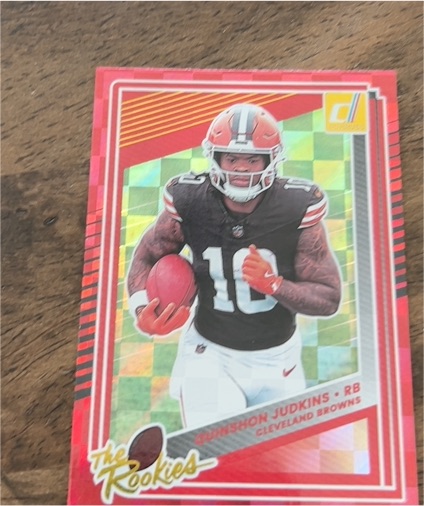 2025 Donruss The Rookies #26 Quinshon Judkins — front