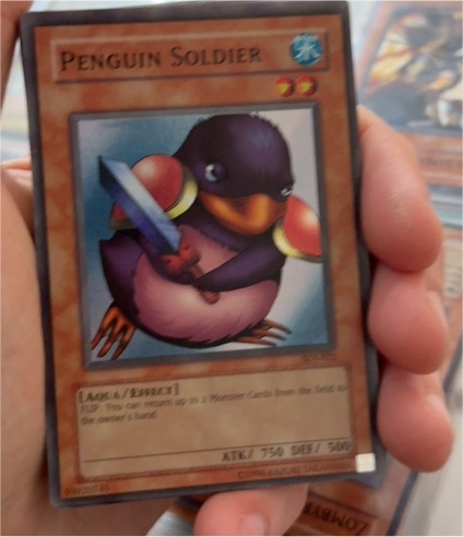 Yu-Gi-Oh! 2003 SDJ-022 Penguin Soldier — front