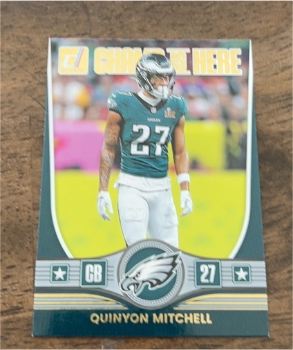 2025 Donruss Champ Is Here #CIH-QML Quinyon Mitchell — front