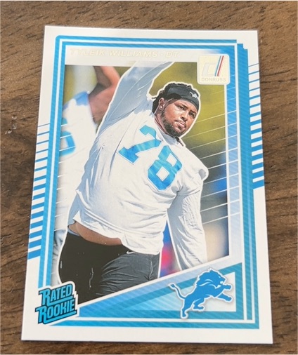 2025 Donruss #360 Tyleik Williams — front